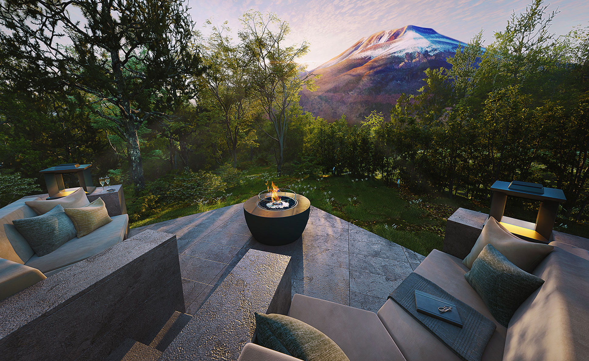 1 棟のラグジュアリーなTEITAKUを複数名でシェアし、ご所有いただけます